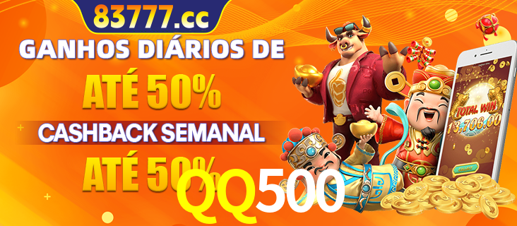 Anúncio de um membro ganhador do cassino QQ500 que ganhou R$2.193.486,00 jogando o slot PG Fortune Tiger, com os mascotes do jogo comemorando o prêmio.