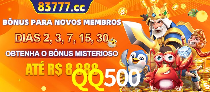 Anúncio dos benefícios para Membro VIP Sênior na plataforma QQ500, incluindo bônus promocionais, semanais e mensais, ilustrado com o personagem Fortune Tiger.