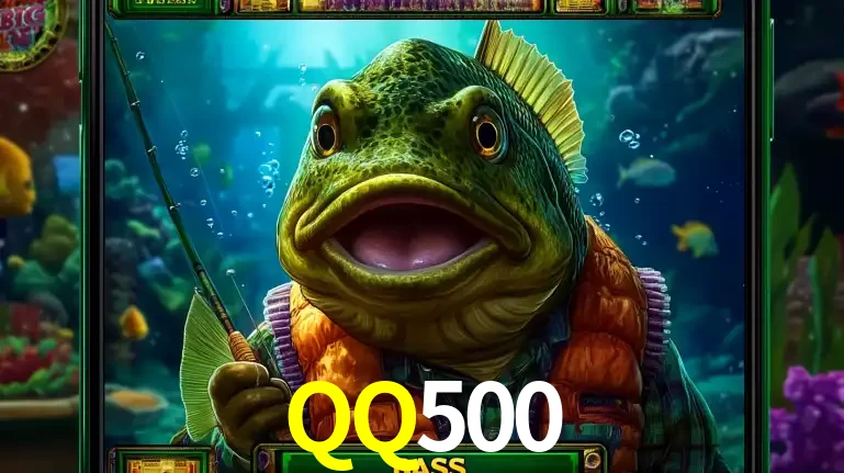 Personagem de peixe pescador do popular jogo de slot com tema de pescaria, uma das emocionantes opções de caça-níqueis para jogar e ganhar no cassino QQ500.